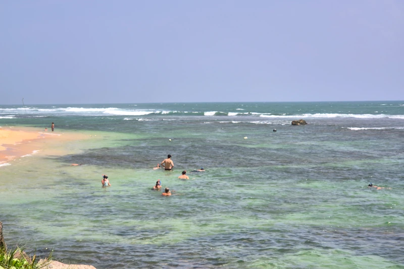 Madiha beach snorkling area
